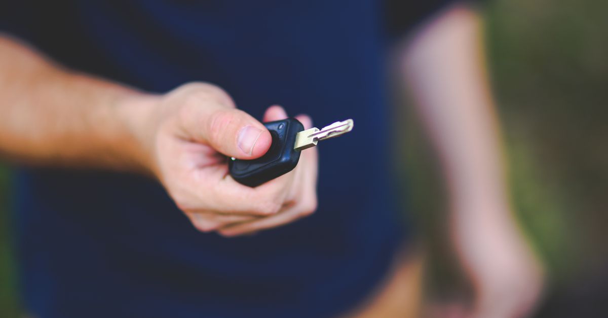 Chevrolet car key fob — Ossining Locksmith